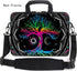 AMARY 13" 13.3" Laptop Sleeve Chromebook Case with Adjustable Shoulder Strap and Accessory Pocket (Colorful Tree)