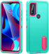 3-Layer Military Grade Protective Case for Moto G Play 2023, with Kickstand, Shockproof Cover for Motorola Moto G Play