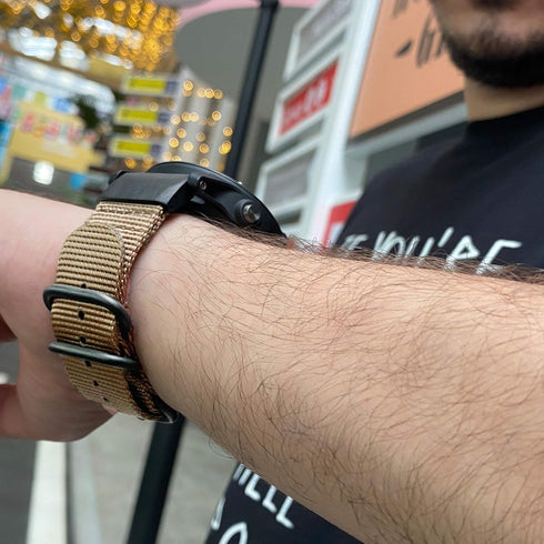 Garmin Fenix 5X 6X 7X 7 Pro/5X Plus 6X Pro/Fenix 3 3HR/Descent Mk2i Mk2 Mk1/D2 Delta Px/Tactix Delta/Enduro 26mm Khaki
