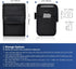 JJC Travel Carrying Camera Case Pouch for Sony A6700 A6000 A6100 A6400 A6500 A6300+16-50mm Lens, Fuji X100VI X100V Protective Case, for Ricoh GR3x GR III, Leica Sofort 2, Smartphone Power Bank & More