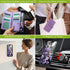 Varikke Detachable Wallet Case for iPhone 13, Glitter PU Leather with Card Holder, Magnetic Flip Cover (Light Purple)