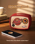 Retro Western Bluetooth Speaker, Portable Wireless with HD Sound, 15H Playtime & Night Light