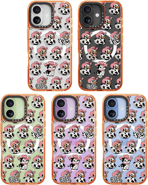 Rosarnnah 17 6.6 (6.3') for iPhone Case Cute - Compatible with Magsafe - Military-Grade ft Drop Protection Shockproof