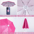 Adjustable Universal Cell Phone Umbrella Stand, Anti-Glare Cover Sun Shield, Outdoor Phone Sunshade Holder (Pink)