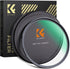 K&F CONCEPT 55mm MC UV Protection Filter Shockproof Tempered Optical Glass with 28 Multi-Layer