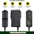 Facmogu 2 Pack DC 5V 2A Power Adapter, AC 100-240V to DC 5V 2A 10W Power Supply Transformers, 5.5 x 2.5mm Jack