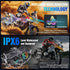 Motorcycle Helmet Speakers with High Battery Life, IPX6 Automatic Answer/Call Music Control, Intelligent Noise/Wake up