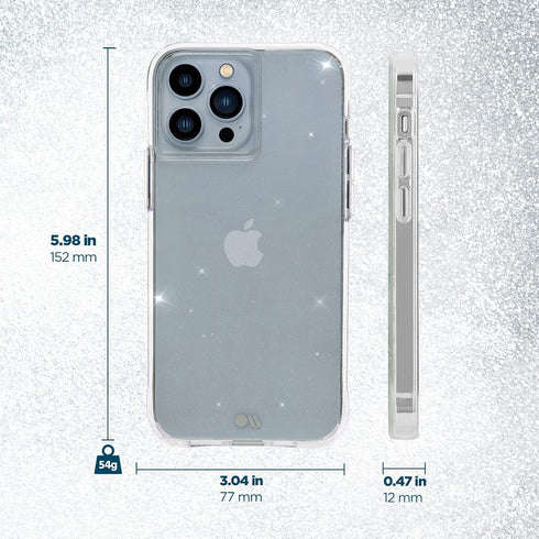 Case-Mate 13/13 /12 /12 10ft 6.1 Inch iPhone Pro Pro Case - Sheer Crystal Clear w/ Drop Protection & Wireless Charging