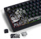 XVX Shine Through Keycaps, PBT Dye Sub Keycap Set, 131 Keys Cherry Profile Custom Keycaps for Mechanical Keyboards