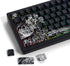 XVX Shine Through Keycaps, PBT Dye Sub Keycap Set, 131 Keys Cherry Profile Custom Keycaps for Mechanical Keyboards