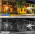 EVERSECU 1080P Indoor HD Analog Dome Security Camera with 24/7 Full-time Color Night Vision, Warm Light LEDs, 2MP,