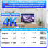 AUKOKIOULA 1 2 4K@60hz 1080P, 3D, PS4, PS5, HDMI Splitter in Out Duplicate/Mirror (Not Extend), HDMI Splitter for Dual