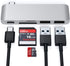 Satechi Aluminum Type-C USB 3.0 3-in-1 Combo Hub, for M2/M1 MacBook Pro/Air, iPad Pro/Air, Mac Mini, iMac M1