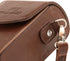 MegaGear Universal Camera Case for Sony Cyber Shot RX100 VI, Dark Brown (MG1497), PU Leather