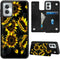 Moto G Power 5G 2024 Case Wallet Case with Card Slots & Kickstand PU Leather Cover Soft TPU Protective Phone Case for