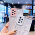 Compatible Samsung Galaxy S21 Case for Women, Soft Slim Fit Full-Around Protective Cute Clear Sparkly Bling Cover
