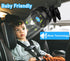 6'' 12V Alagoo Car Fan Cool Gadgets Clip Fan for Front Rear Seat Passenger Portable Electric Air Fresh Fan