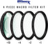 Ultimaxx 67MM Complete Lens Filter Accessory Kit - UV CPL FLD + Macro Close Up Set