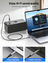3.5mm 6.35mm 3.3FT, 6.35 1/4" 3.5 1/8" to Stereo Audio Cable Male to Male TRS Stereo Audio Cable for Guitar, Laptop