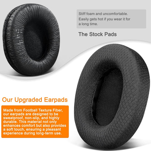SOULWIT Earpads Replacement Ear Pads Cushions for Sony MDR-7506 MDR-V6 MDR-V7 MDR-CD900ST Monitor Headphones - 7506 MF