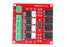 NOYITO 4-Channel MOSFET Switch Module, IRF540 Isolated Power Module (4-Channel, Red)