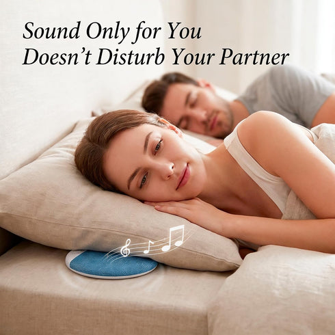 HPNKZXA Under Pillow Speaker for Sleeping,Sleep Speaker with White Noise Machine Timer,Small Bluetooth Speaker Wireless
