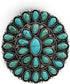 Turquoise Western Phone Grip, Teal Marble Stone Phone Holder UYH6