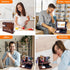Gifts for Men Women Dad Husband Boyfriend, Wood Phone Docking Station Nightstand Organizer for Mother's Day, Father's