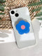 Cartoon Flowers Phone Grip Stand - Cute Clear Cell Phone Holder, Expandable Collapsible Accessory, Phone Charms Kindle