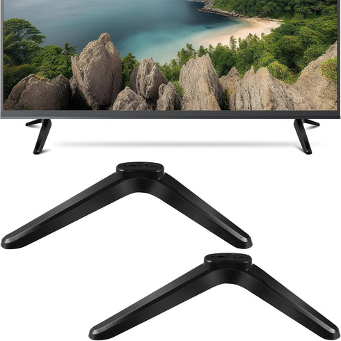 Toyvian Universal Tv Mount Stand with Brackets for 32-55 Inch Tvs Tabletop Holder