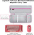 Elonbo Hard Carrying Case for Logitech POP Keys Mechanical Wireless Keyboard, Portable Travel Case Bag with Extra