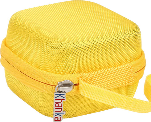 khanka Hard Travel Case for Iseyyox/RTOPS/Hicober/UCOMX Nano 3 in 1 Wireless Charger, Case Only (Yellow)