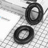 Geekria QuickFit Replacement Ear Pads for Sennheiser Momentum 4 Wireless Over-Ear Headphones, Ear Cushions (Black)