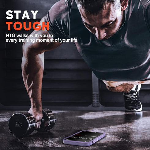 NTG Designed for iPhone 12 Pro Max Case, Heavy-Duty Tough Rugged Slim Shockproof Protective Case, Purple