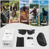 Smart Sport Sunglasses with Wireless Bluetooth 5.0, Unbeatable UV Protection, Perfect for Outdoor Adventures, Gaming,