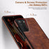 LOHASIC Galaxy S21 Plus Case 5G, Premium Leather Luxury PU Non-Slip Grip Shockproof Cover, Brown