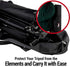 TC-45 45 Inches VidPro Tripod Carrying Case - Heavy Duty Nylon Bag with Shoulder Straps and Handles - Compact Case