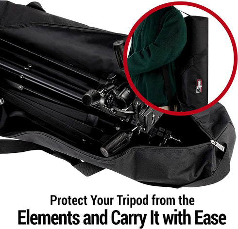 TC-27 27-Inch VidPro Padded Tripod Bag carries Long Tripods