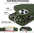 IceSword iPhone 12 Pro Max Case Dark Green, Thin Liquid Silicone Shockproof Cover, 6.7" with Soft Anti-Scratch