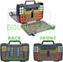 269 4A 9V 3V LR44 CR2 CR123 CR1632 18650 Battery Organizer Storage Case with Tester, Holds Batteries Double Sided Box