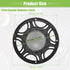 ACROPIX Pack of 4 Universal 6" Car Speaker Grills Cover Mesh Round Audio Speaker Protector Case