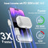 Universal Travel Adapter 220v to 110v Converter with 3 AC Outlets, 2 QC3.0, 1 PD30W, 250W Combo