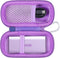 co2CREA Hard Case for Anker 621 Nano Power Bank 5,000mAh 12W Portable Charger, Purple Case