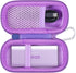 co2CREA Hard Case for Anker 621 Nano Power Bank 5,000mAh 12W Portable Charger, Purple Case
