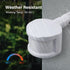 treewell 2 Pack 180-Degree 60 3 Motion Sensor, Replacement Motion Detector, Adjustable Time & Detection Sensitiity Up