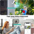Tziarp 2K 2-Way (2.4GHz UHD Smart Wireless Security Camera Indoor/Outdoor,Battery Powered WiFi Camera with Color Night