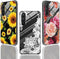 (3-Pack) Samsung Galaxy A14 5G Case, Soft Clear TPU Scratch-Resistant Drop Protection Phone Cover with Flower