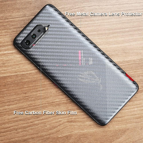 Ibywind Screen Protector for Rog Phone 5/5 Pro/5 Ultimate, 2Pcs Tempered Glass & Camera Lens Protector, Easy Install