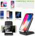 Universal Wireless Charger and Phone Stand – Ultra Slim Charging Holder with Fast Charge by Cellet