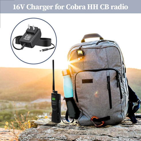 Charger for Cobra HHROADTRIP HH Road Trip CB Radio Handheld Power Supply AC Adapter